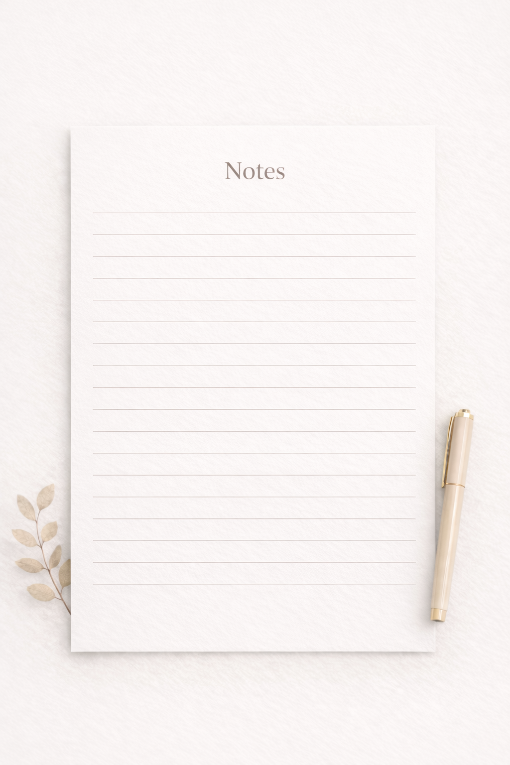 Minimal Budget Planner (Printable PDF)